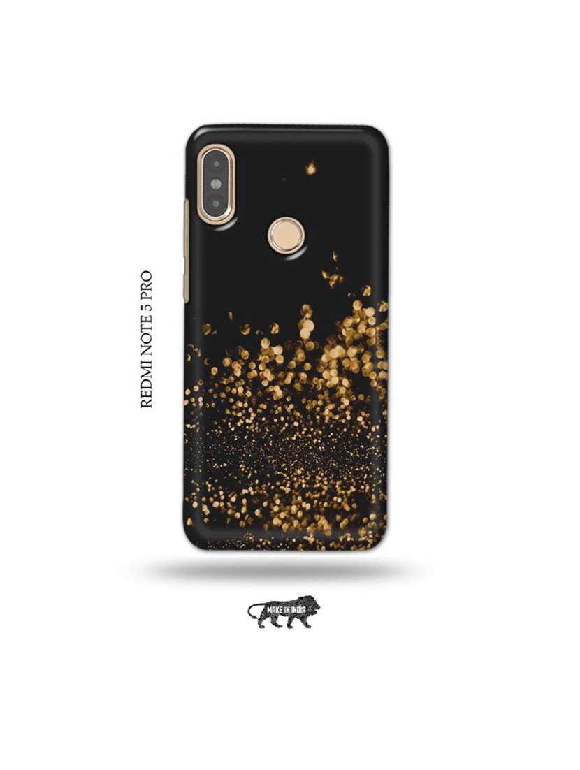 glitter back cover compatible with redmi note pro