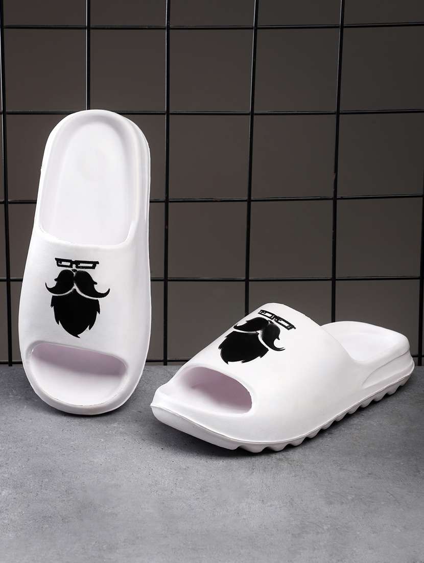 white croslite slip on flip flops - 19010384 - Zoom Image - 0