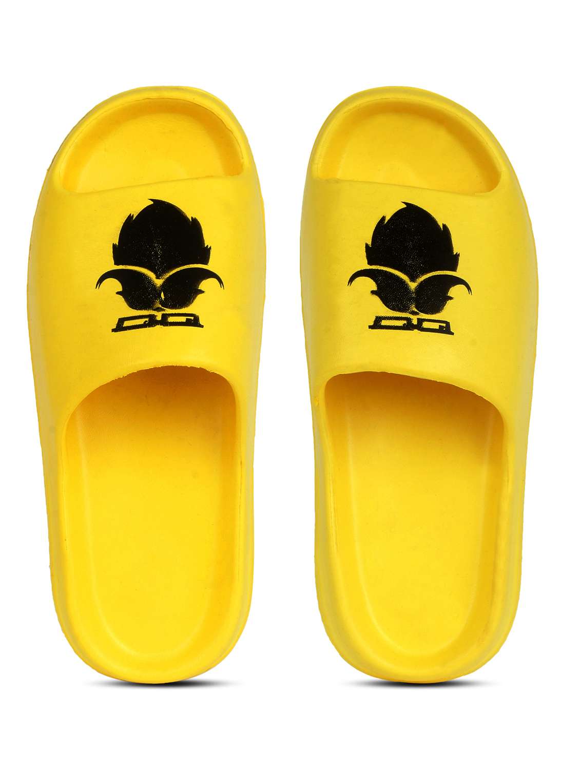 yellow croslite slip on flip flops - 19010385 -  Standard Image - 3