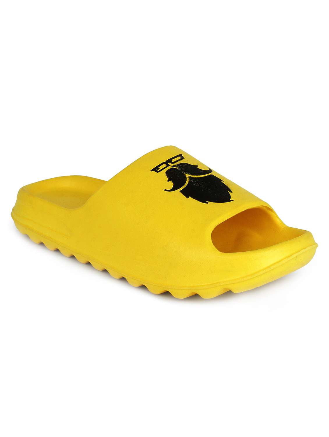 yellow croslite slip on flip flops - 19010385 -  Standard Image - 5