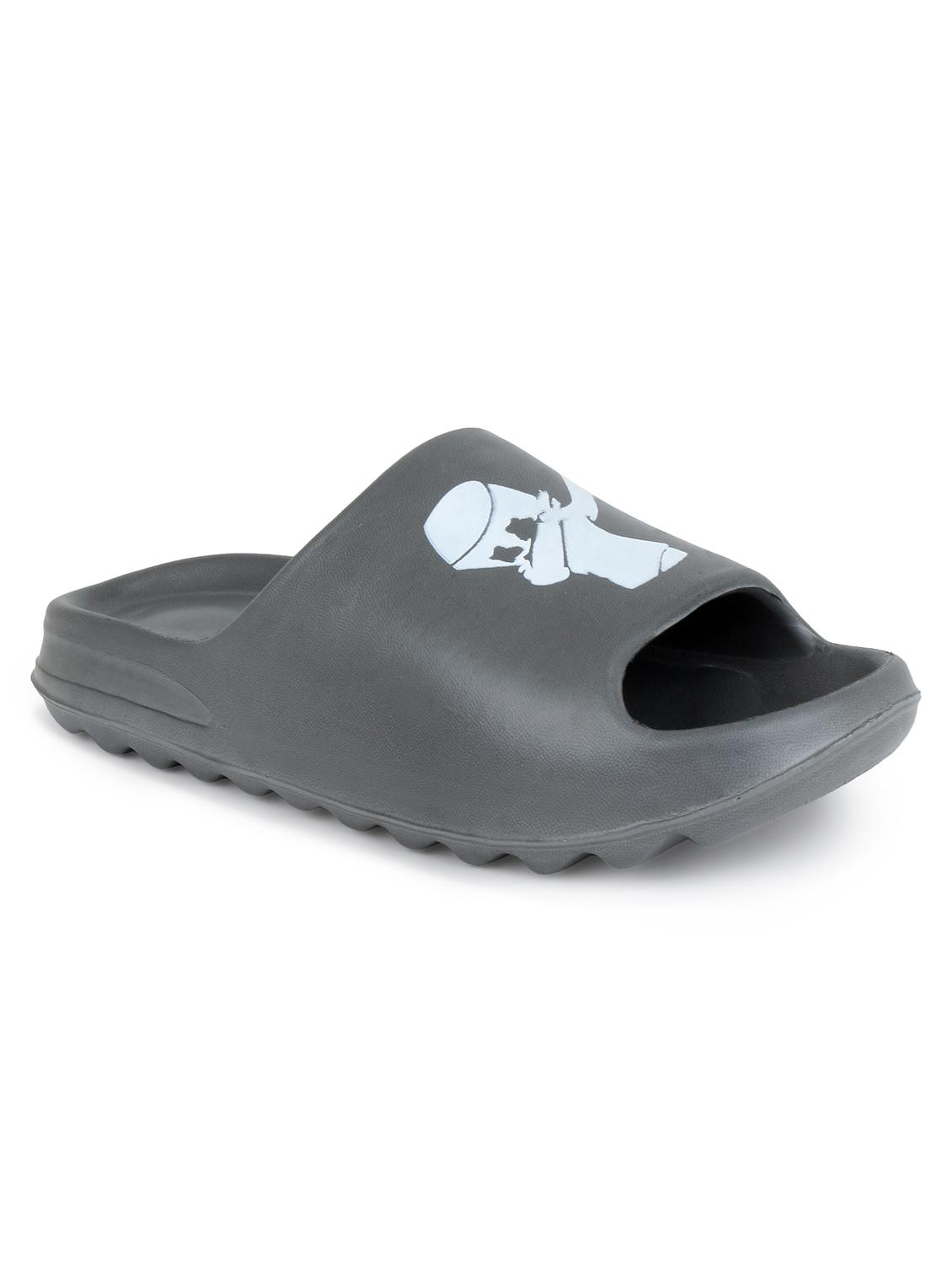 grey croslite slip on flip flops - 19010393 - Standard Image - 5