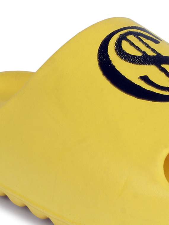 yellow croslite slip on flip flops - 19010400 -  Standard Image - 5