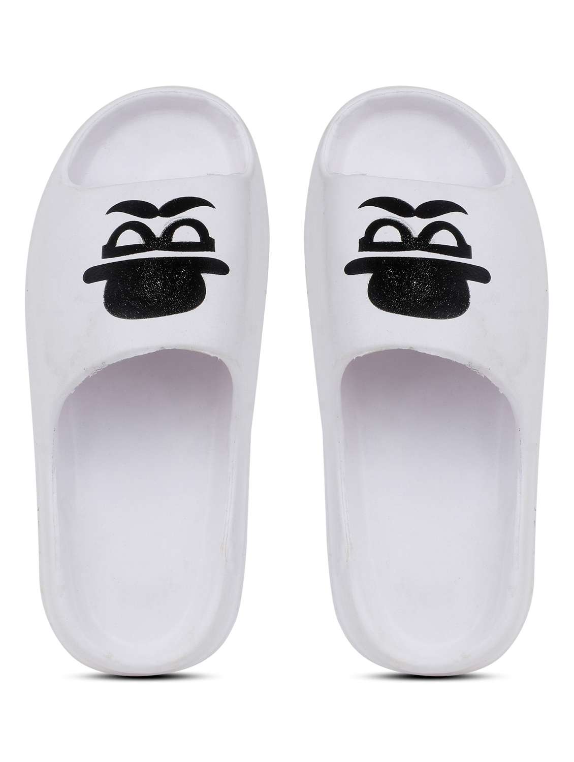 white croslite slip on flip flops - 19010403 - Standard Image - 3