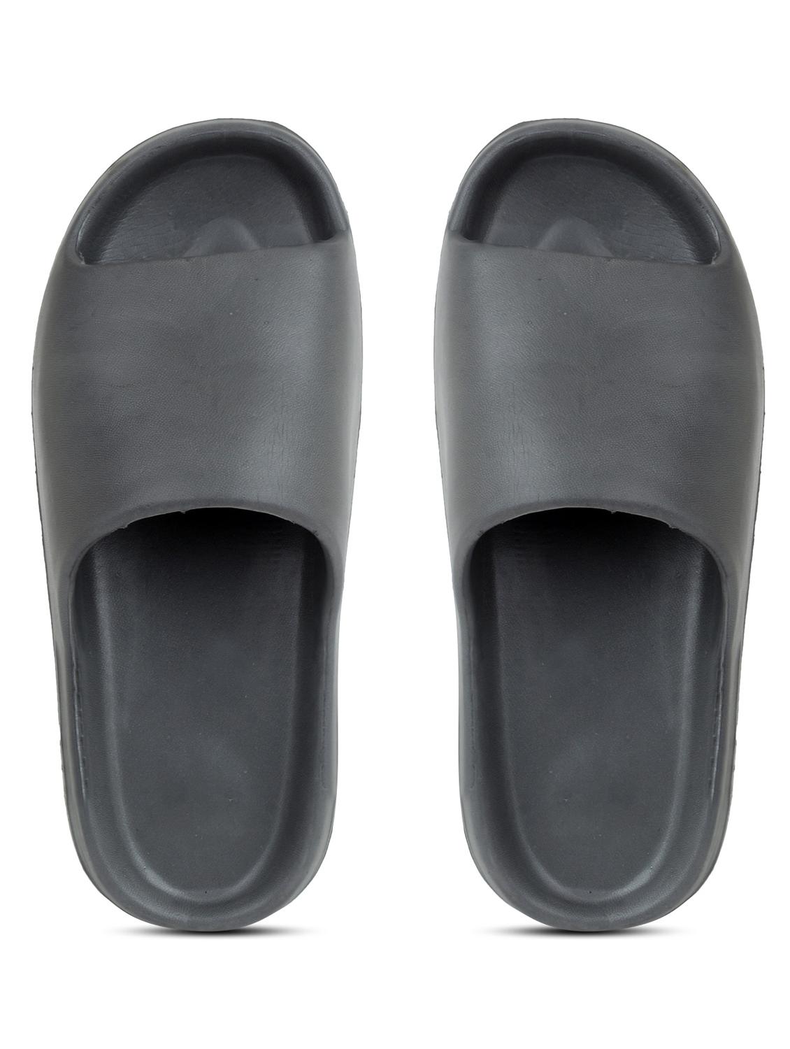 grey croslite slip on flip flops - 19010407 - Standard Image - 3