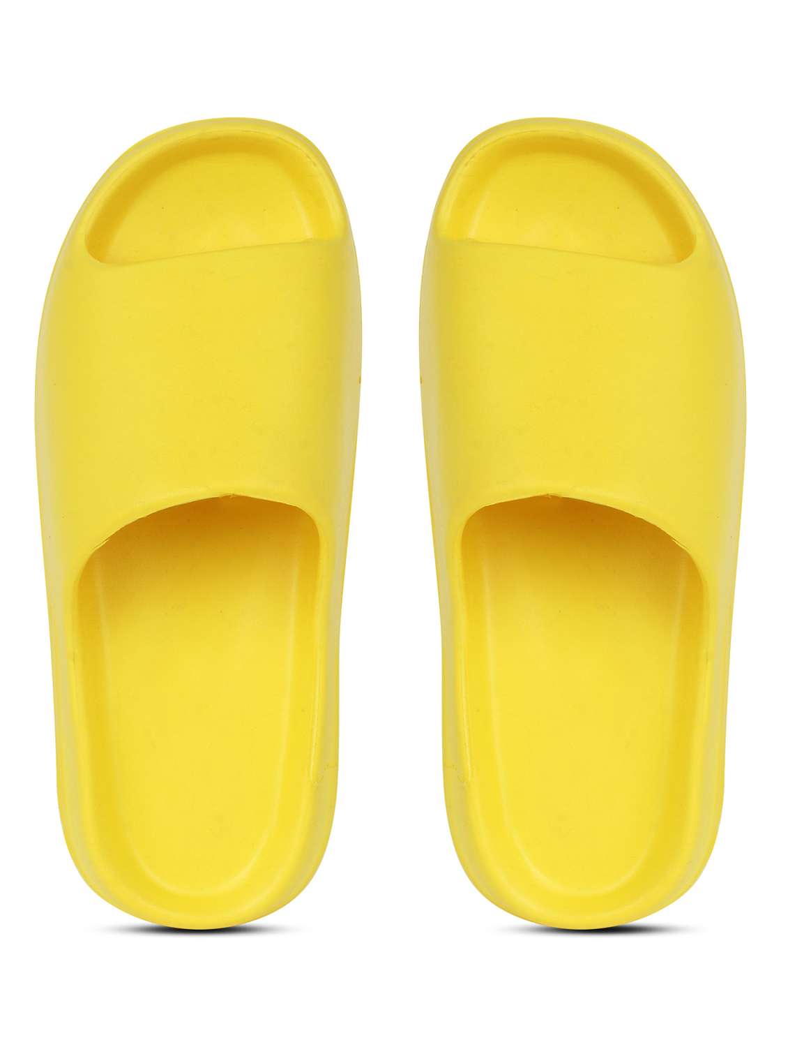 yellow croslite slip on flip flops - 19010409 - Standard Image - 3
