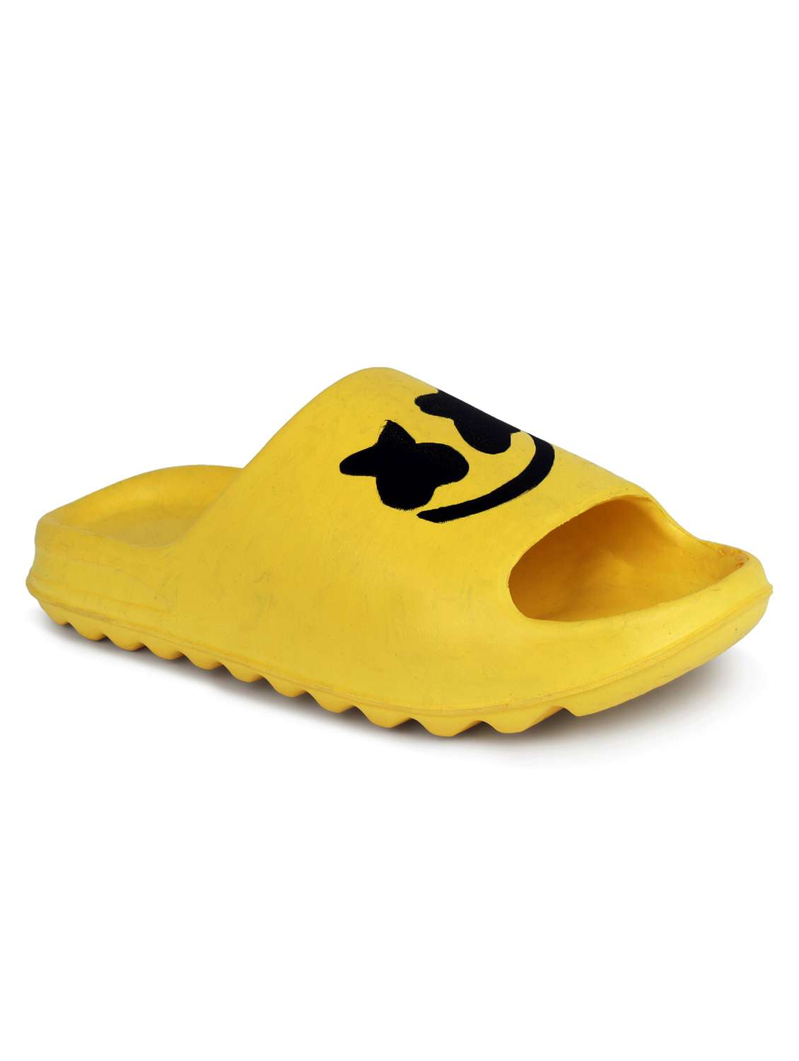 yellow croslite slip on flip flops - 19010414 -  Standard Image - 5