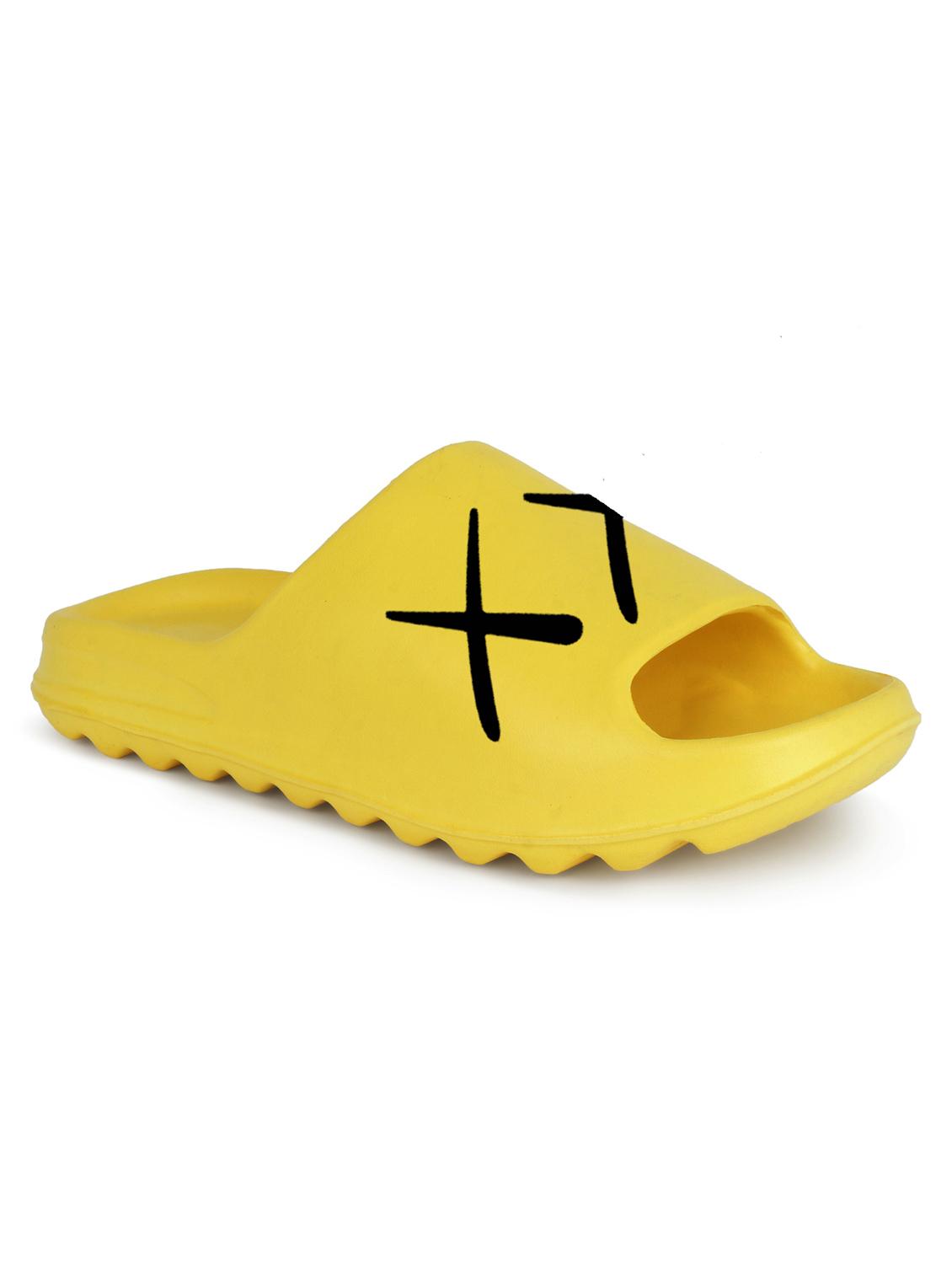 yellow croslite slip on flip flops - 19010422 - Standard Image - 5