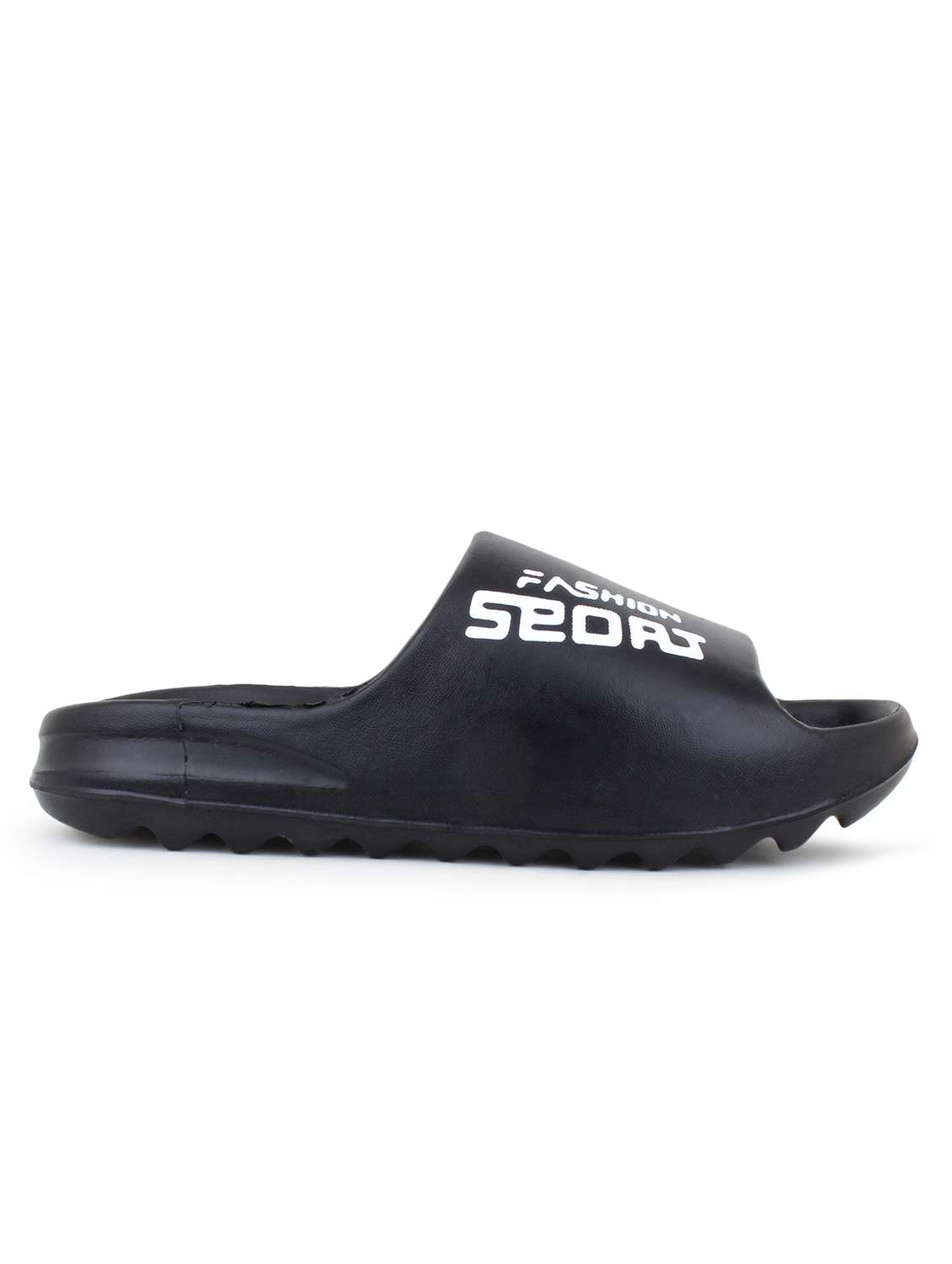 black croslite slip on flip flops - 19010426 - Standard Image - 5