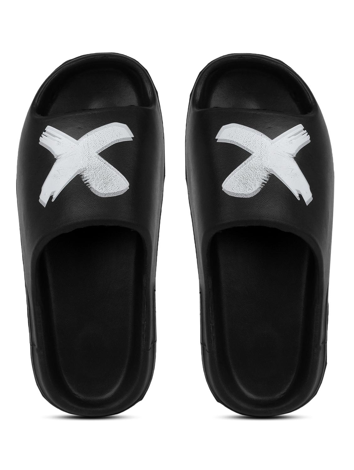 black croslite slip on flip flops - 19010435 - Standard Image - 3