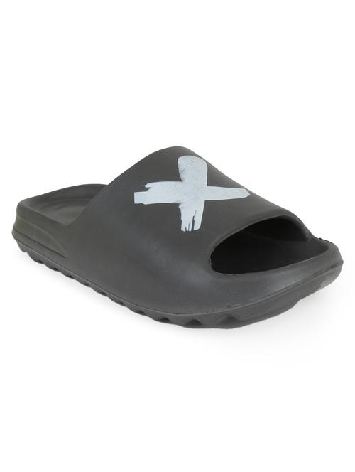 grey croslite slip on flip flops - 19010437 - Standard Image - 0
