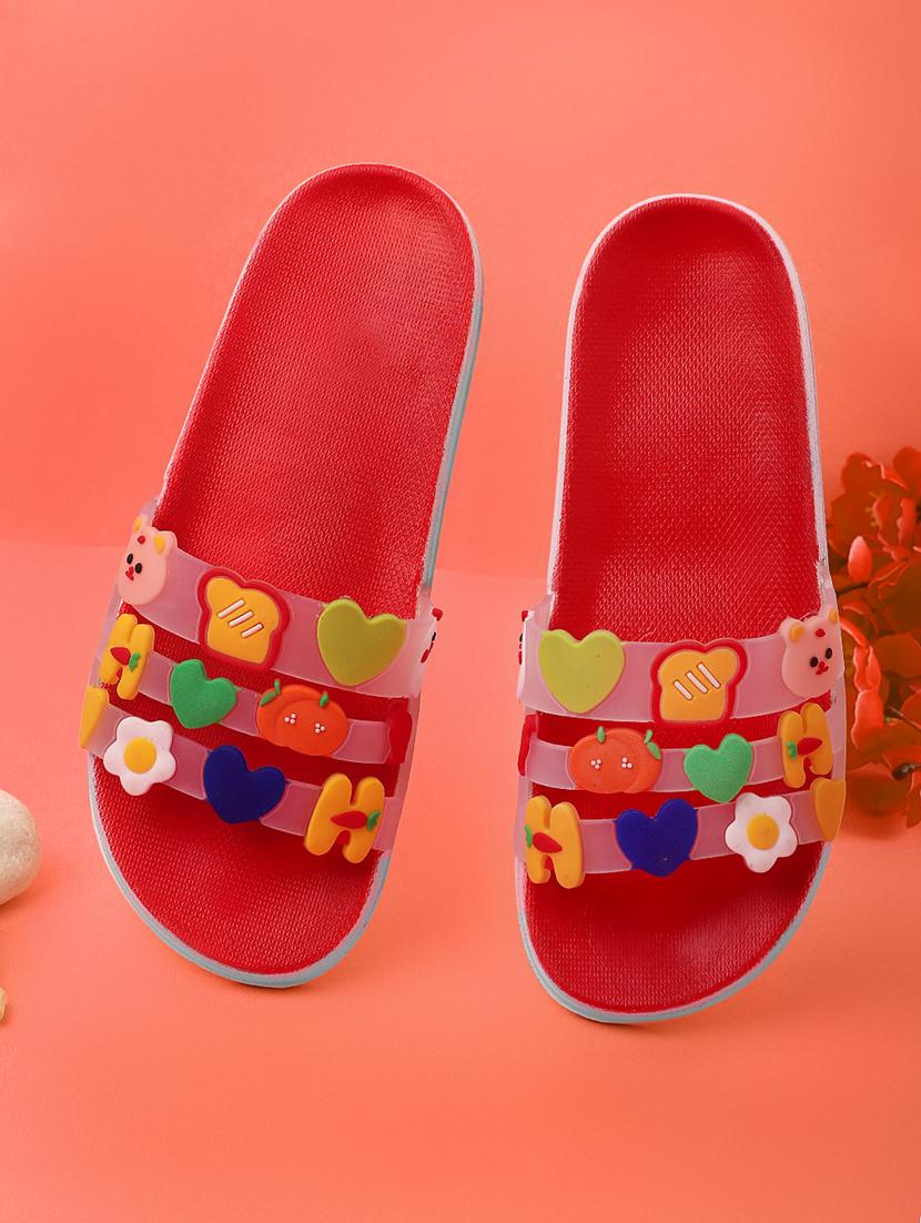 red slip on flip flop - 19020823 - Zoom Image - 0