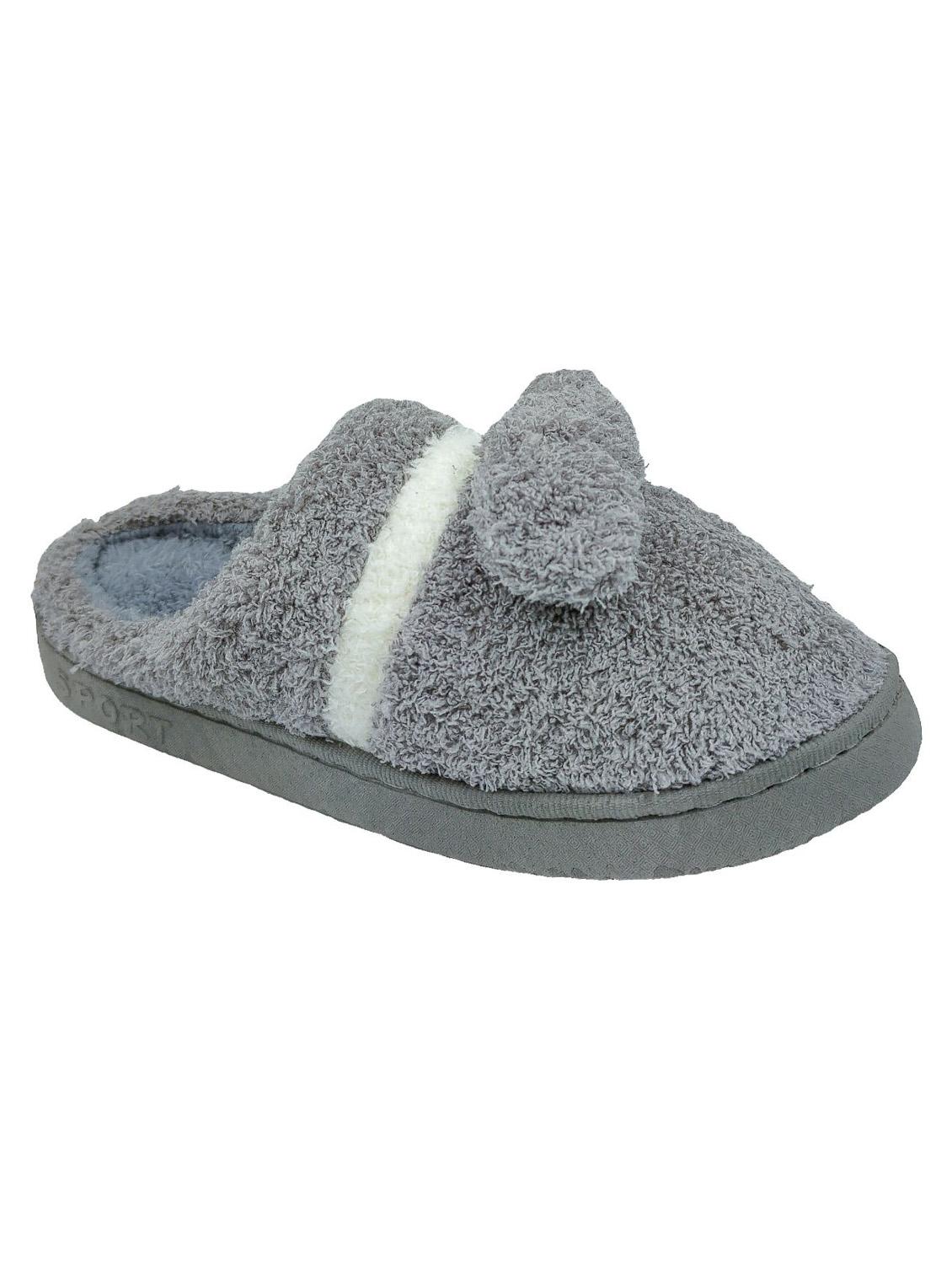 grey slip on flip flop - 19020856 - Standard Image - 5