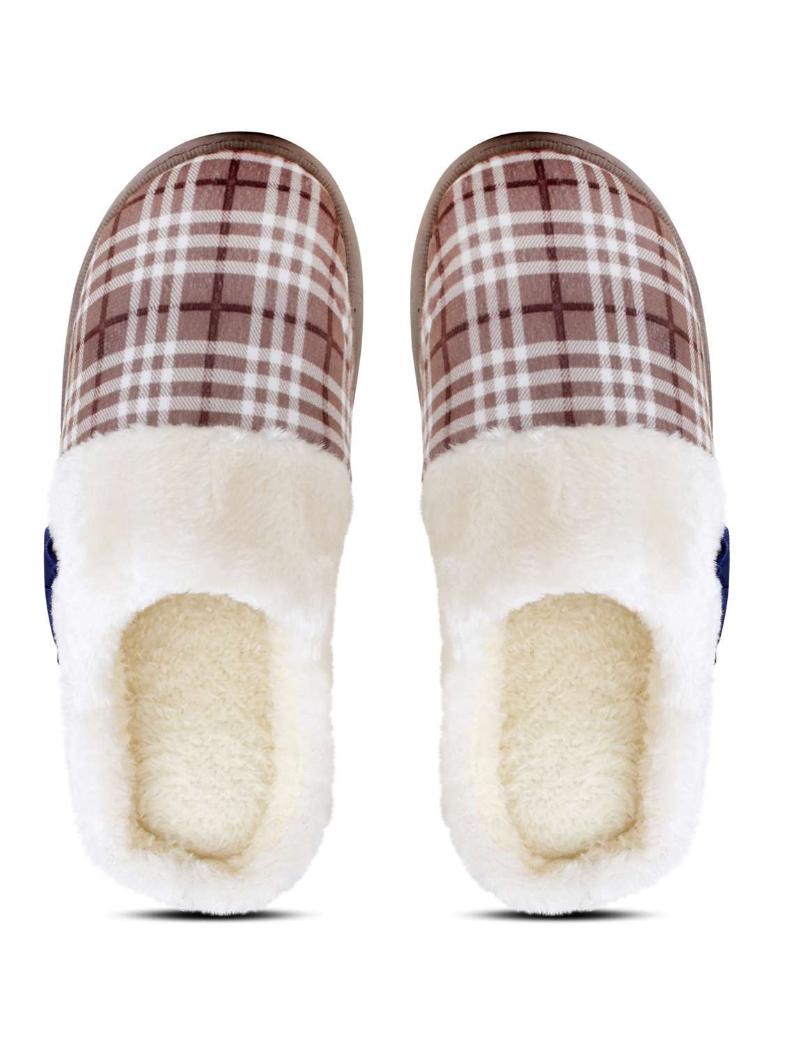 checkered slip on flip flop - 19020883 - Standard Image - 3