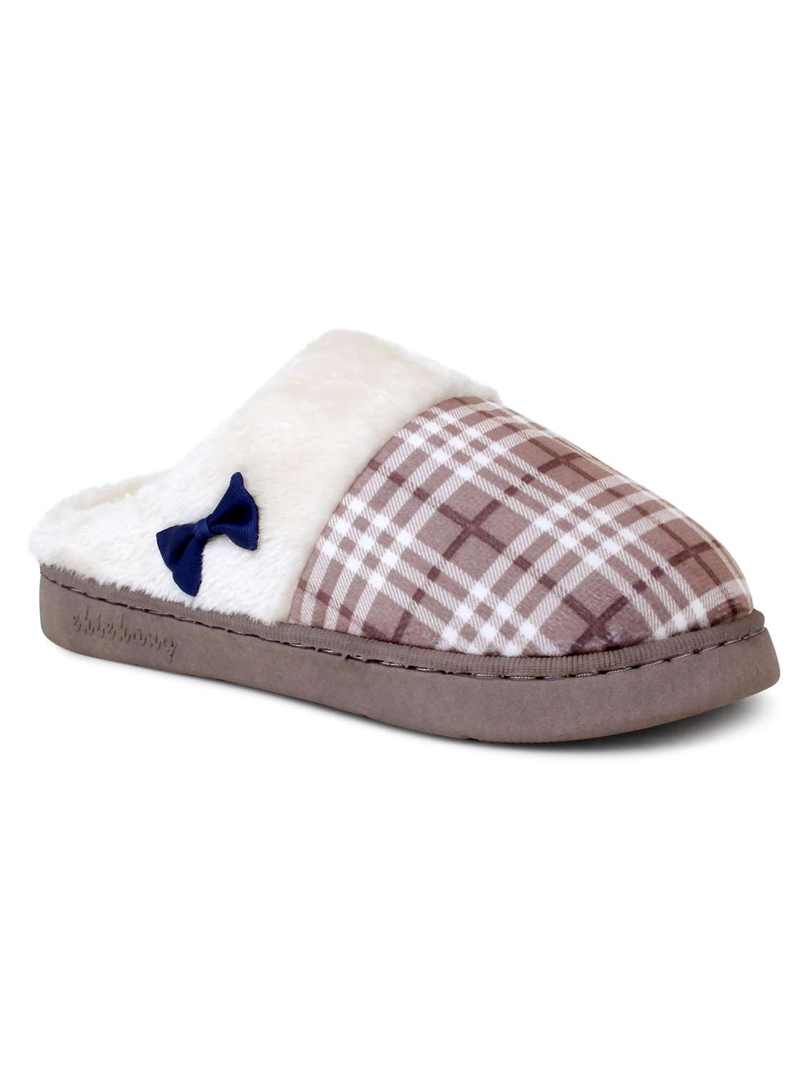 checkered slip on flip flop - 19020883 - Standard Image - 5