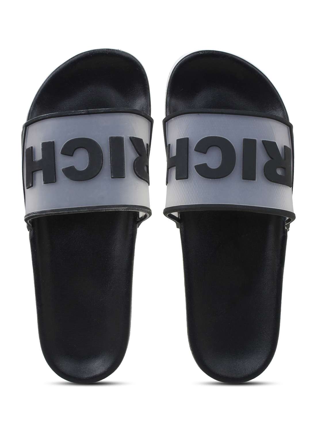 black slip on flip flop - 19020905 - Standard Image - 3