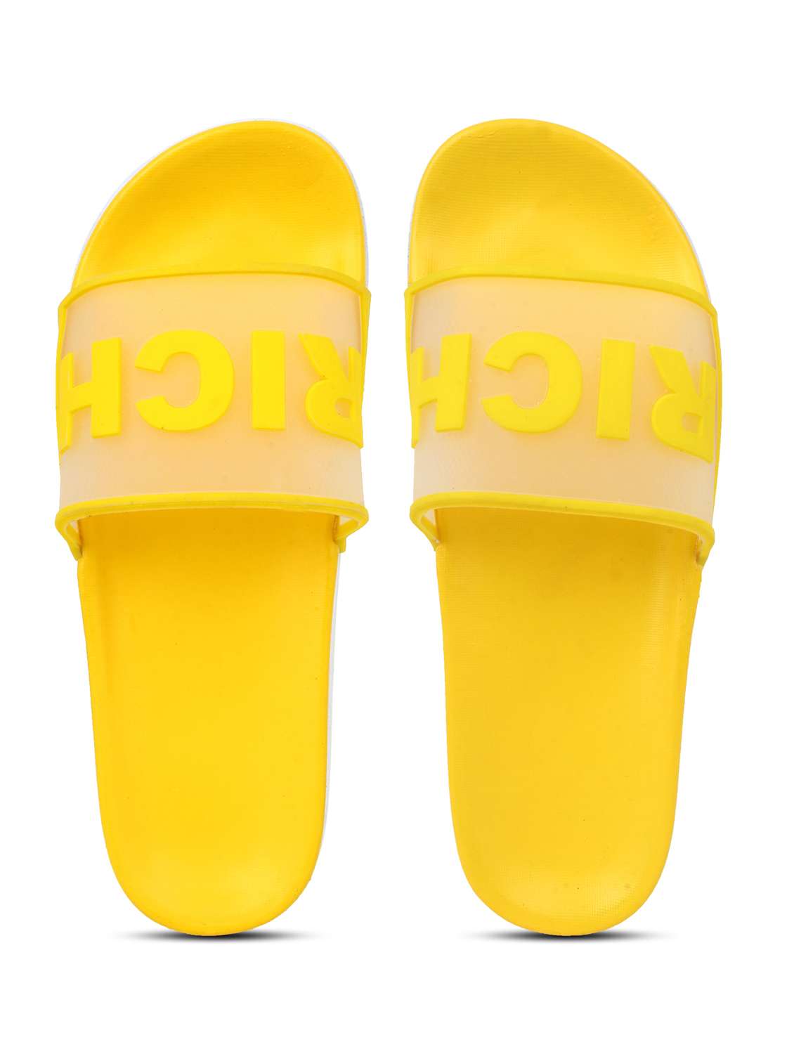yellow slip on flip flop - 19020909 - Standard Image - 3