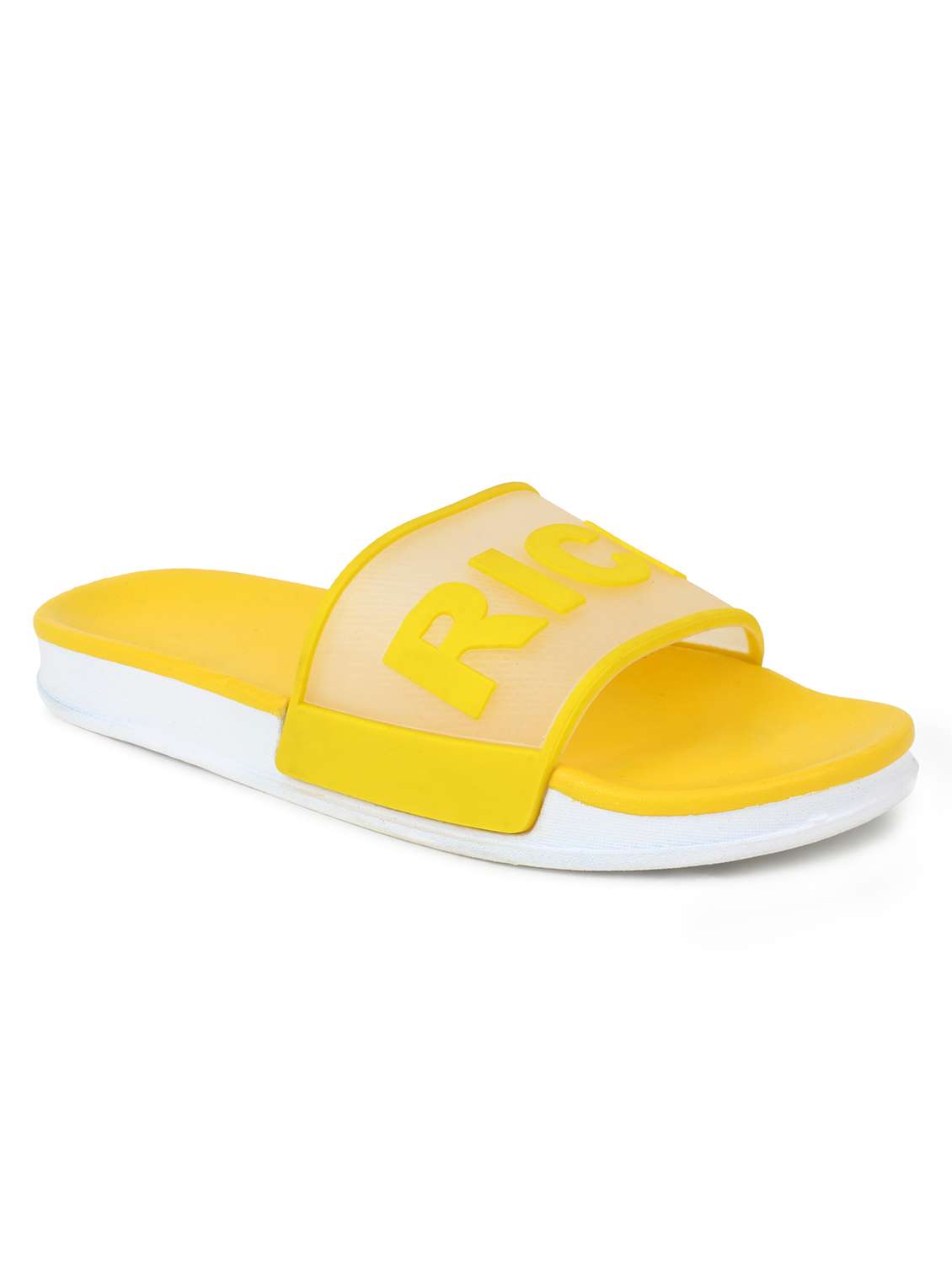 yellow slip on flip flop - 19020909 - Standard Image - 5