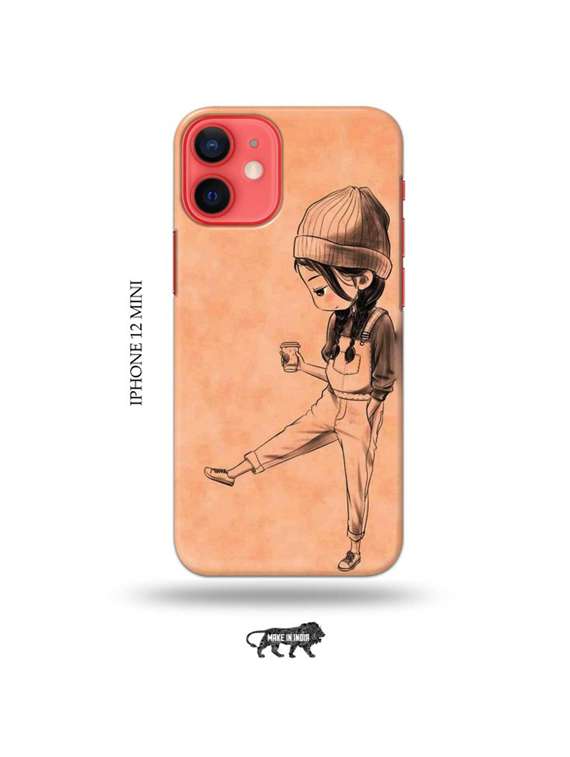 Buy online Tweakymod Designer Printed Hard Case Kiddo Girl Back