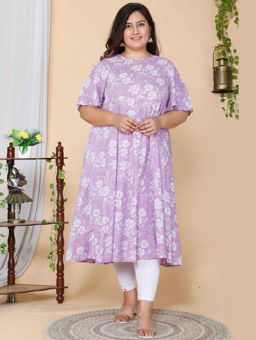 women's flared kurta - 19039330 - Standard Image - 0