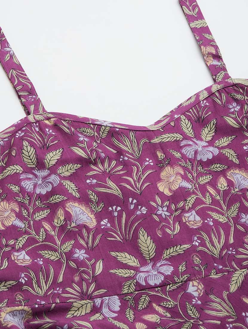 women's fit & flare floral dress - 19070502 - Standard Image - 3