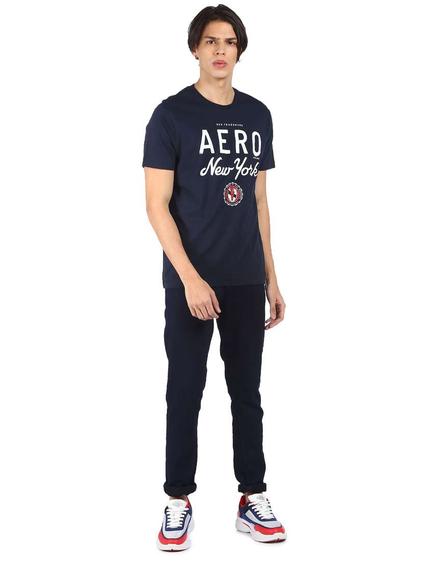 crew neck printed t-shirt - 19080819 -  Standard Image - 3