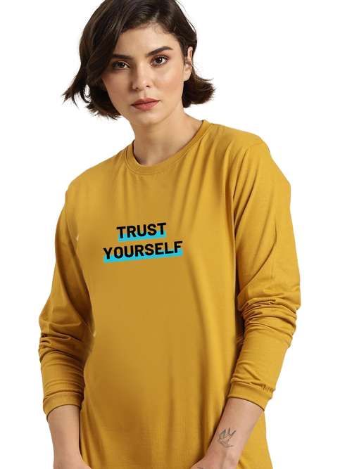 yellow cotton tshirt - 19081132 -  Standard Image - 0