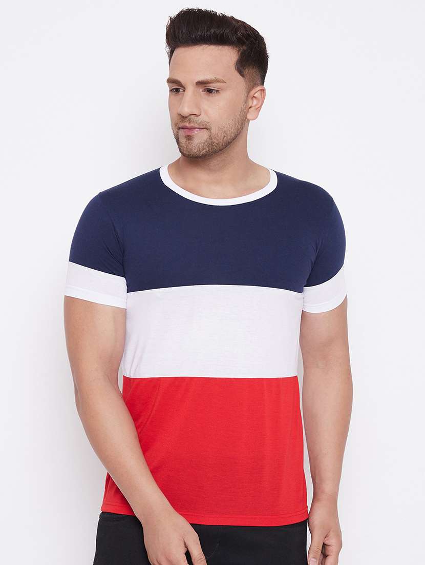 pack of 2 multi coloured printed t-shirt - 19082025 -  Standard Image - 3