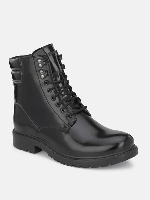 men black lace up boots - 19082601 -  Standard Image - 0