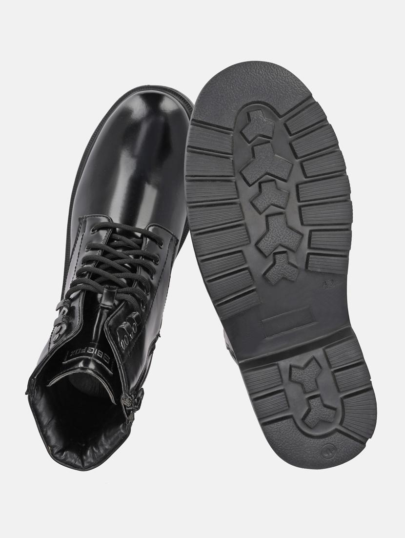 men black lace up boots - 19082601 - Standard Image - 3