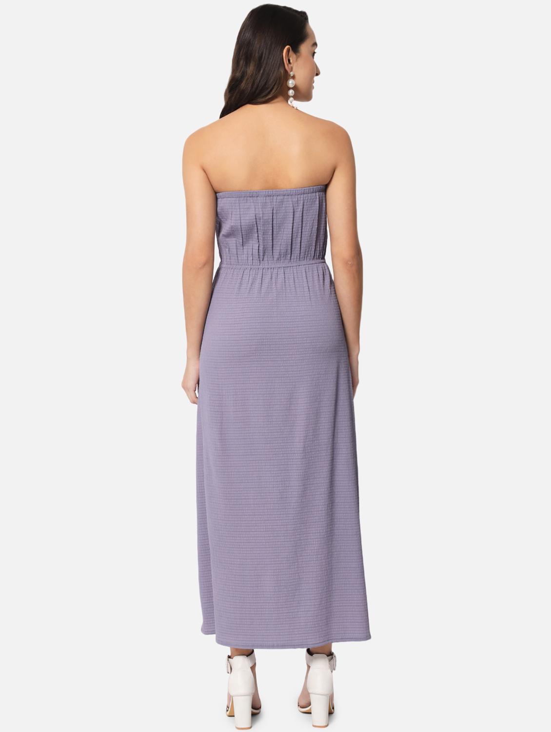 women's tube solid dress - 19082698 - Standard Image - 3