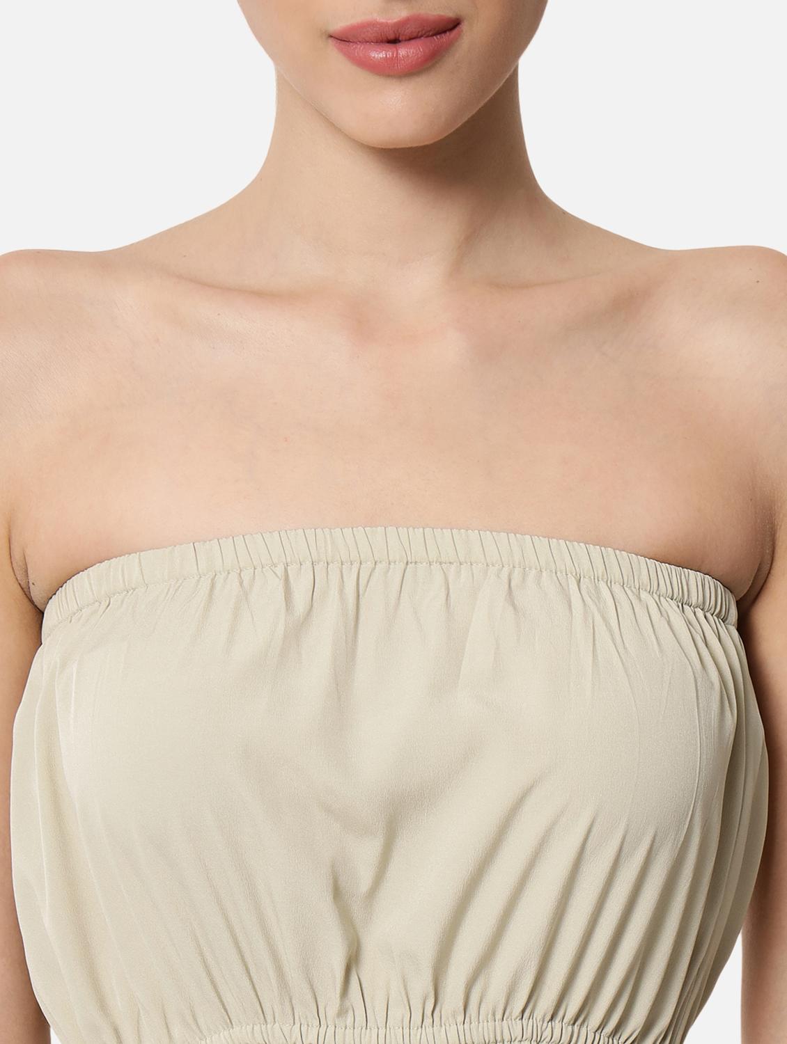 women's tube solid dress - 19082708 - Standard Image - 5