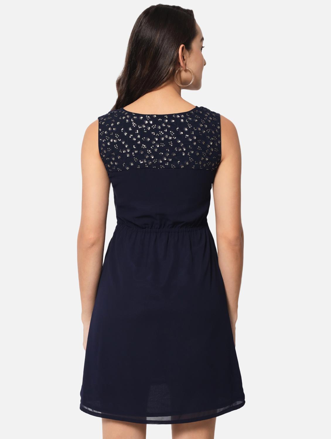 women's printed dress - 19082720 - Standard Image - 3