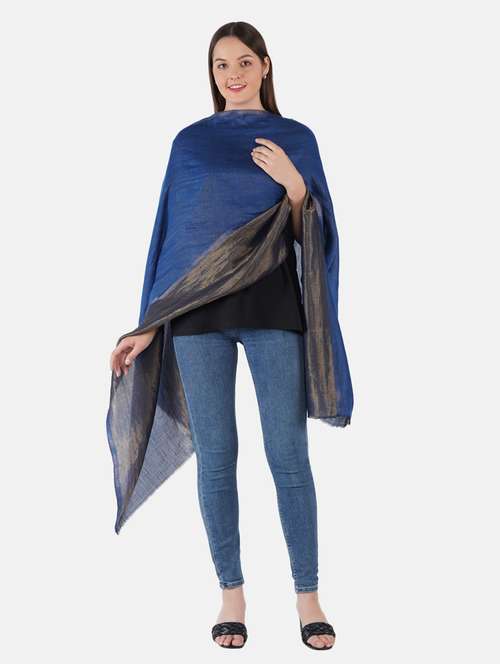 women's solid print stole - 19082847 -  Standard Image - 0