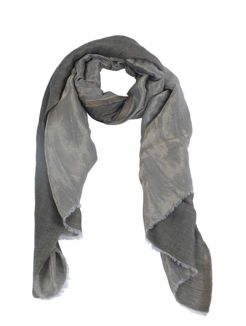 women's solid print stole - 19082849 - Standard Image - 5