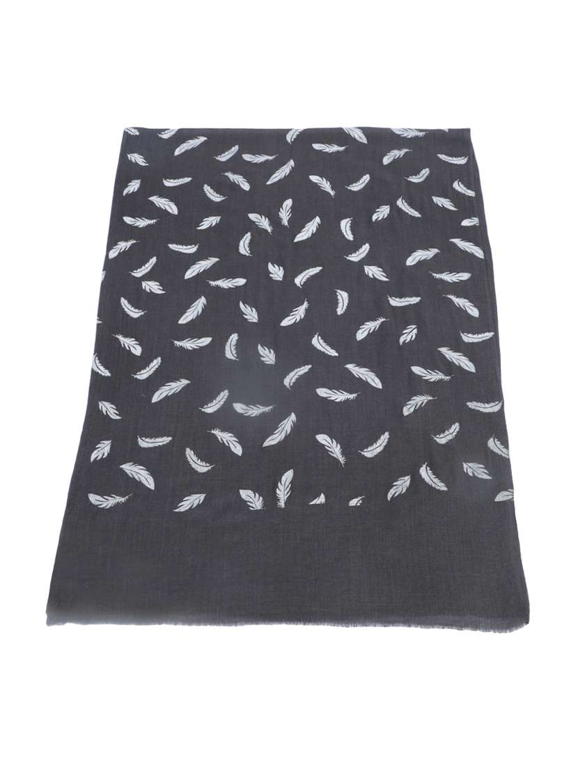women's foil print print stole - 19082862 - Standard Image - 5