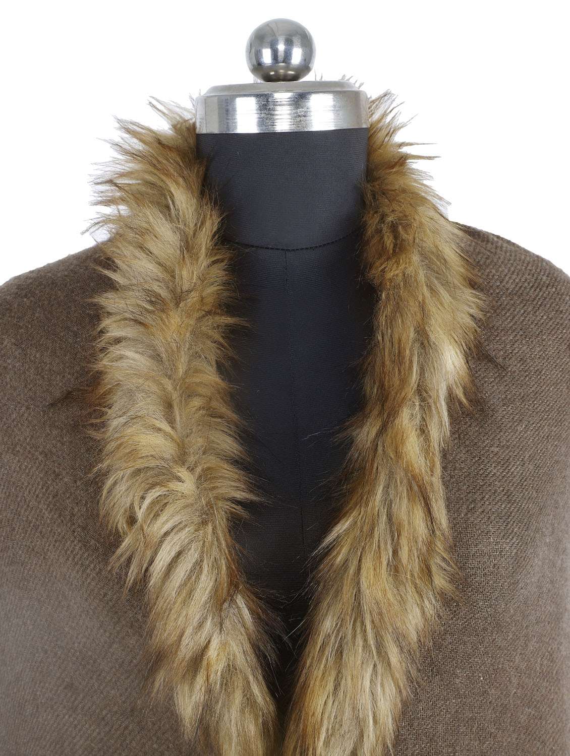 women's solid print stole - 19082864 -  Standard Image - 5