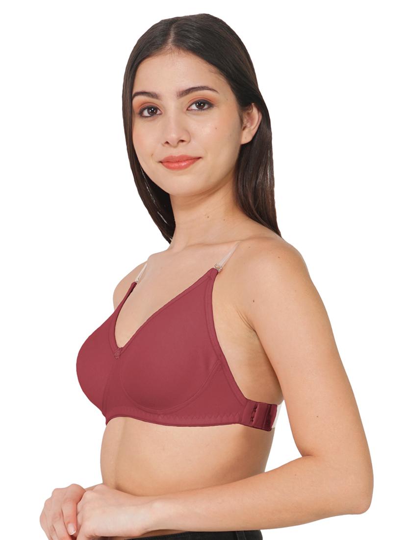 pack of 2 multi colored solid backless bra - 19083171 - Standard Image - 5