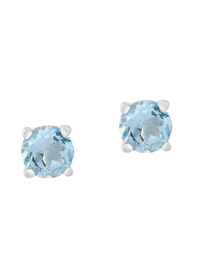 silver plated stud earring - 19085295 -  Zoom Image - 0