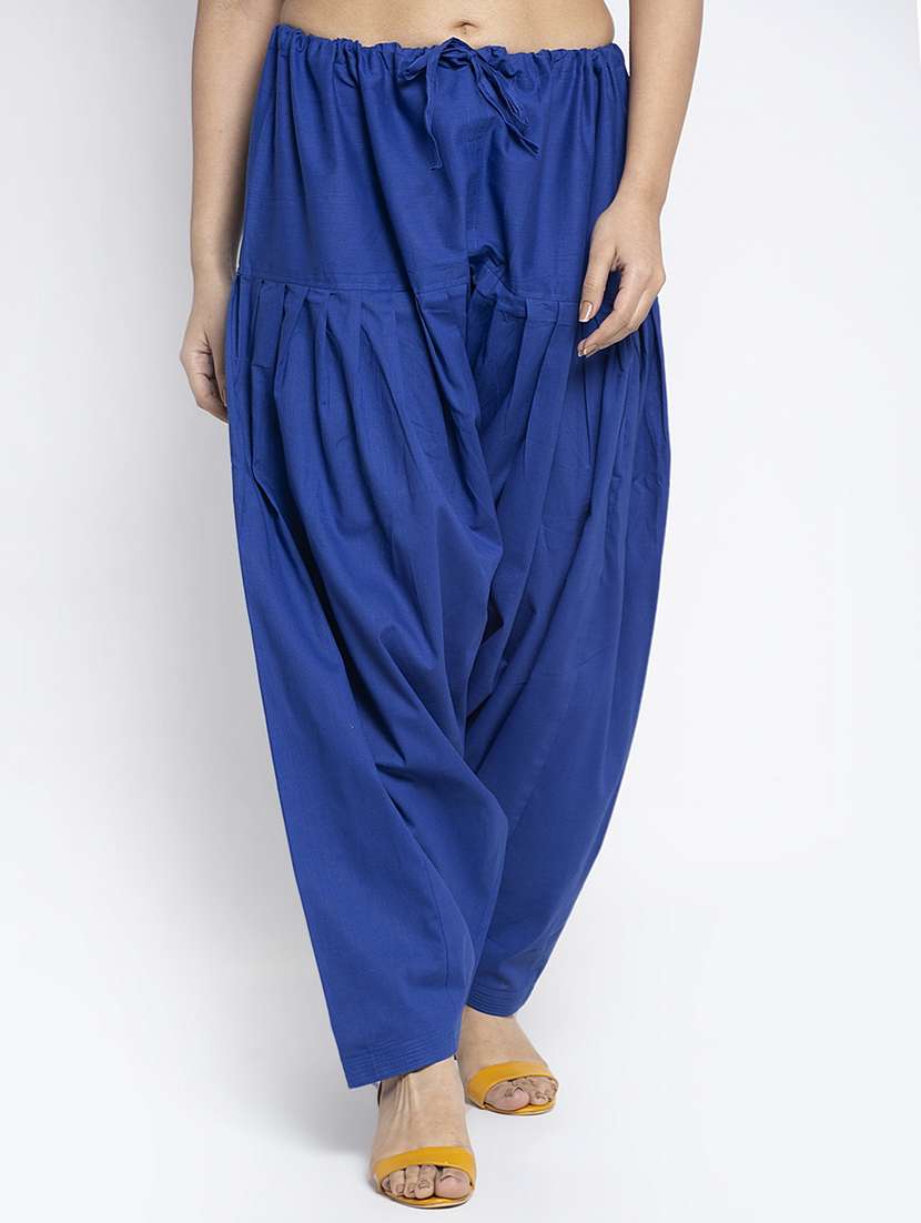 mid rise solid salwar 