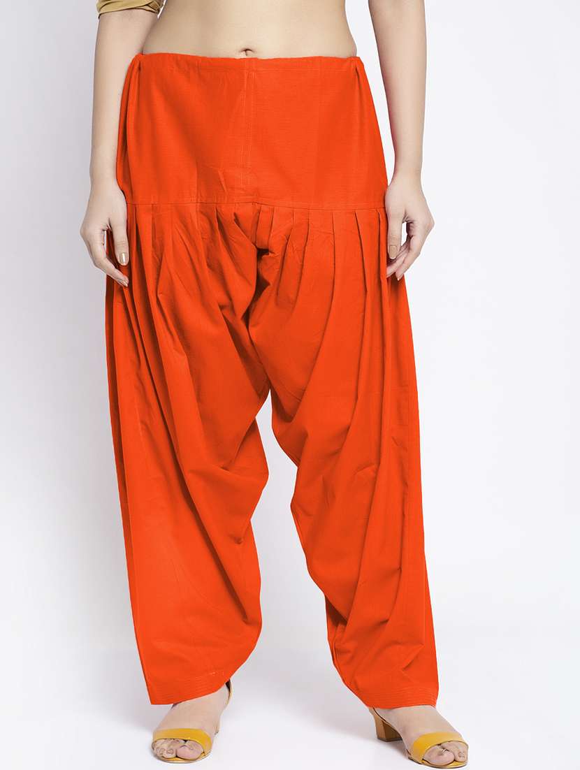 mid rise solid salwar 