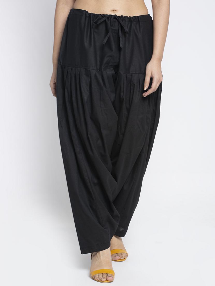 pack of 2 mid rise solid salwar - 19085772 - Standard Image - 3