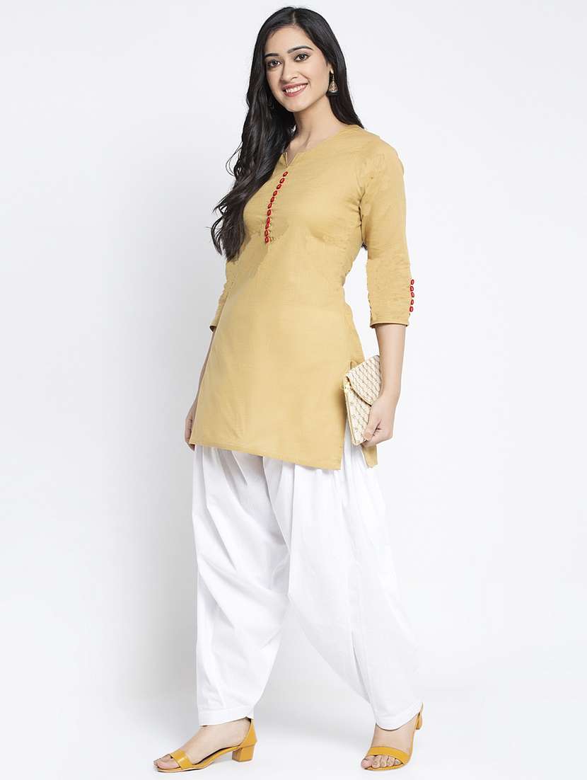 pack of 2 mid rise solid salwar  - 19085795 -  Standard Image - 5