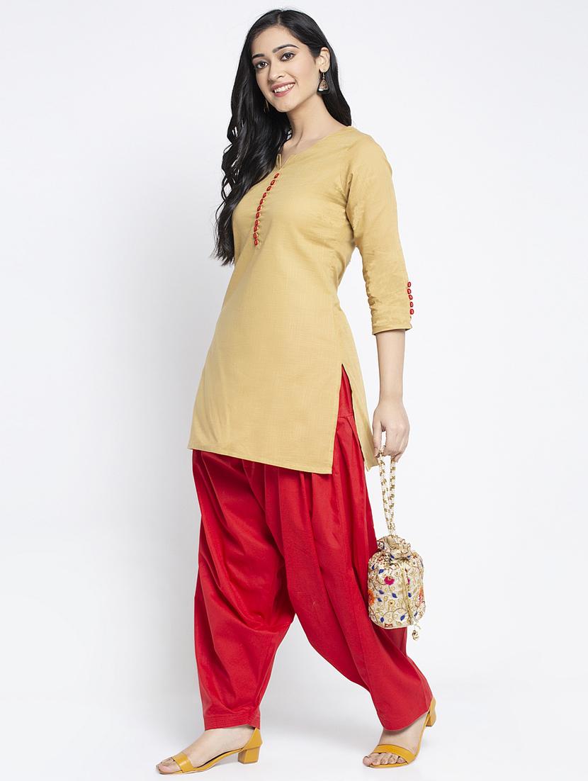 pack of 2 mid rise solid salwar - 19085806 - Standard Image - 5
