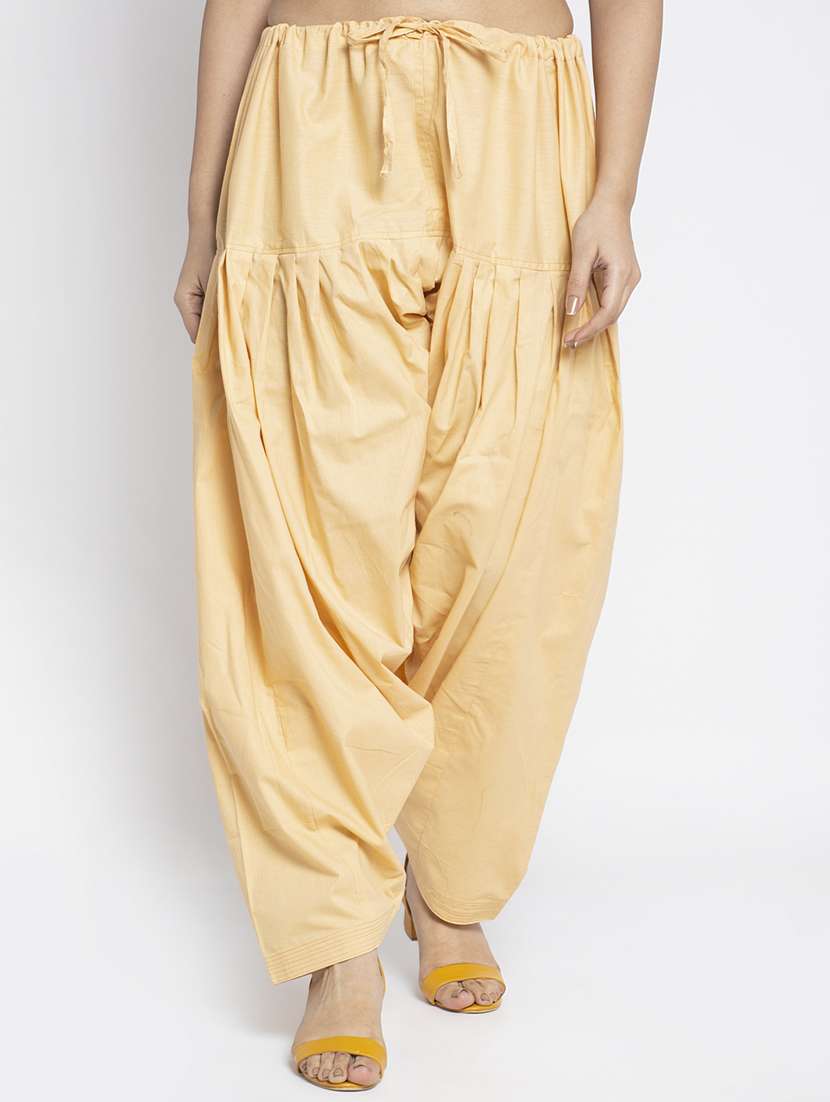 pack of 2 mid rise solid salwar  - 19085823 -  Standard Image - 3