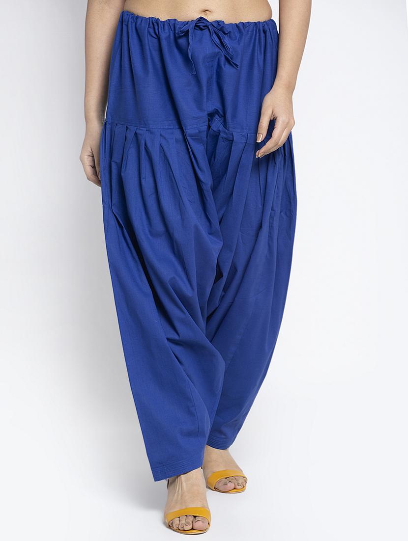 pack of 2 mid rise solid salwar - 19085849 - Standard Image - 3