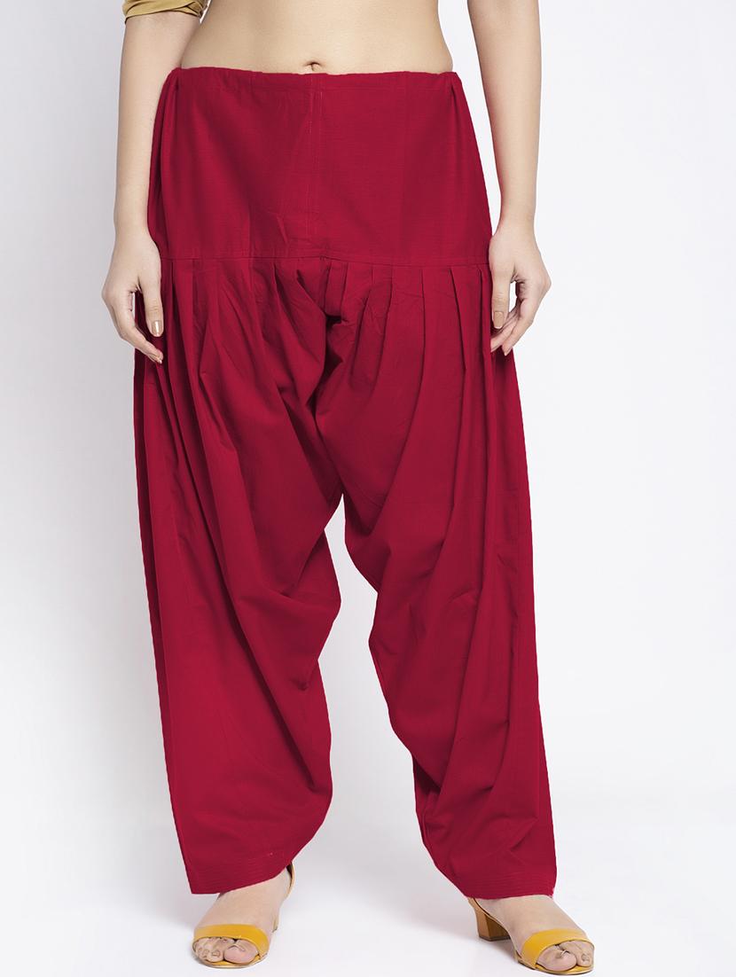 pack of 2 mid rise solid salwar - 19085855 - Standard Image - 3