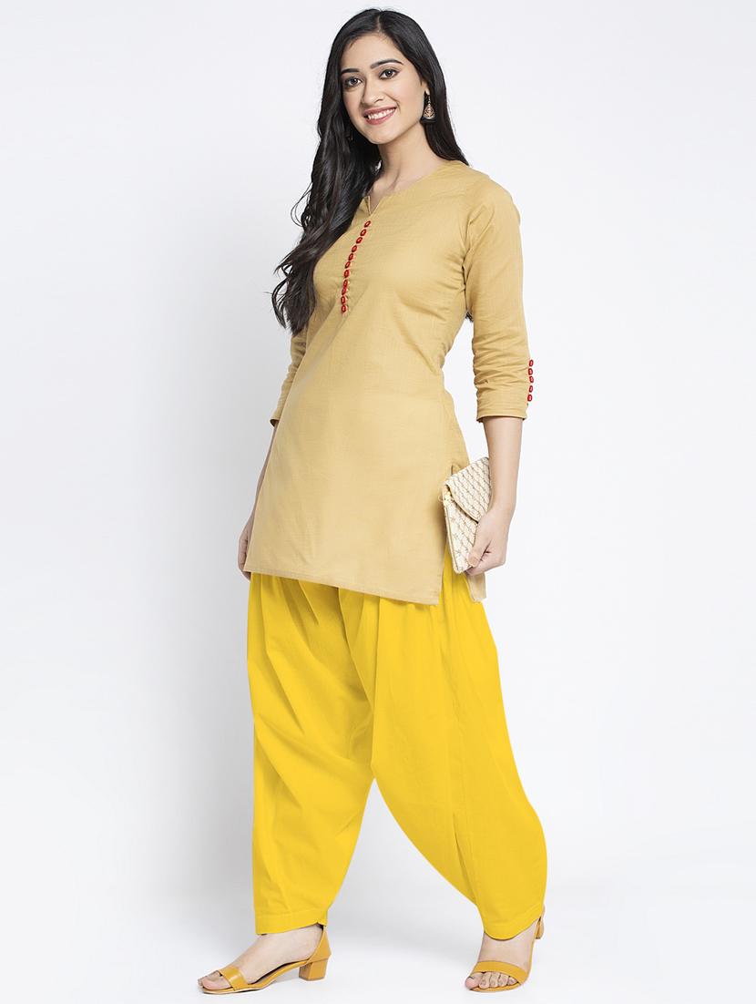 pack of 2 mid rise solid salwar - 19085855 - Standard Image - 5