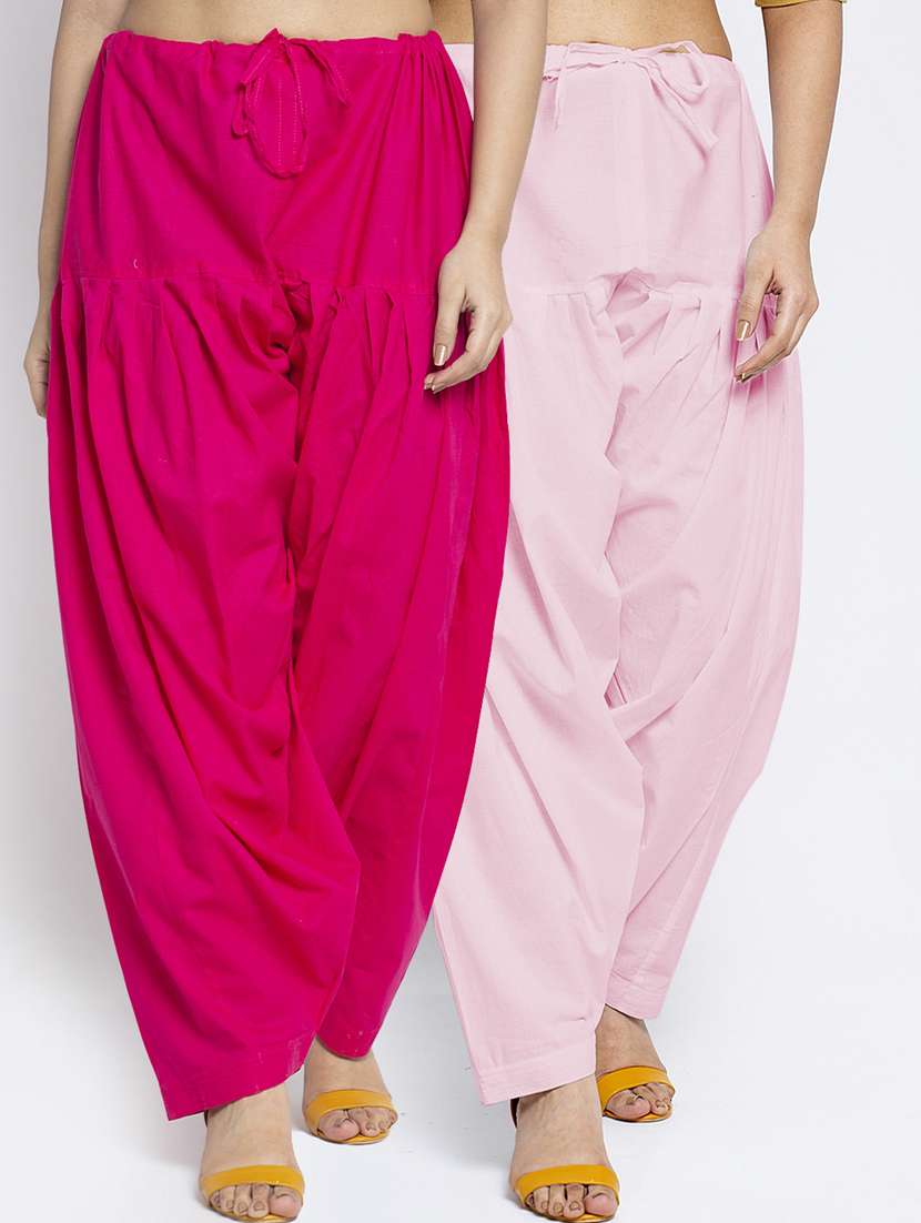 pack of 2 mid rise solid salwar 