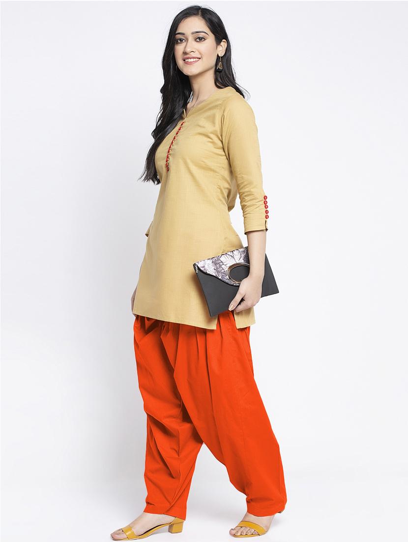 pack of 2 mid rise solid salwar - 19085876 - Standard Image - 5