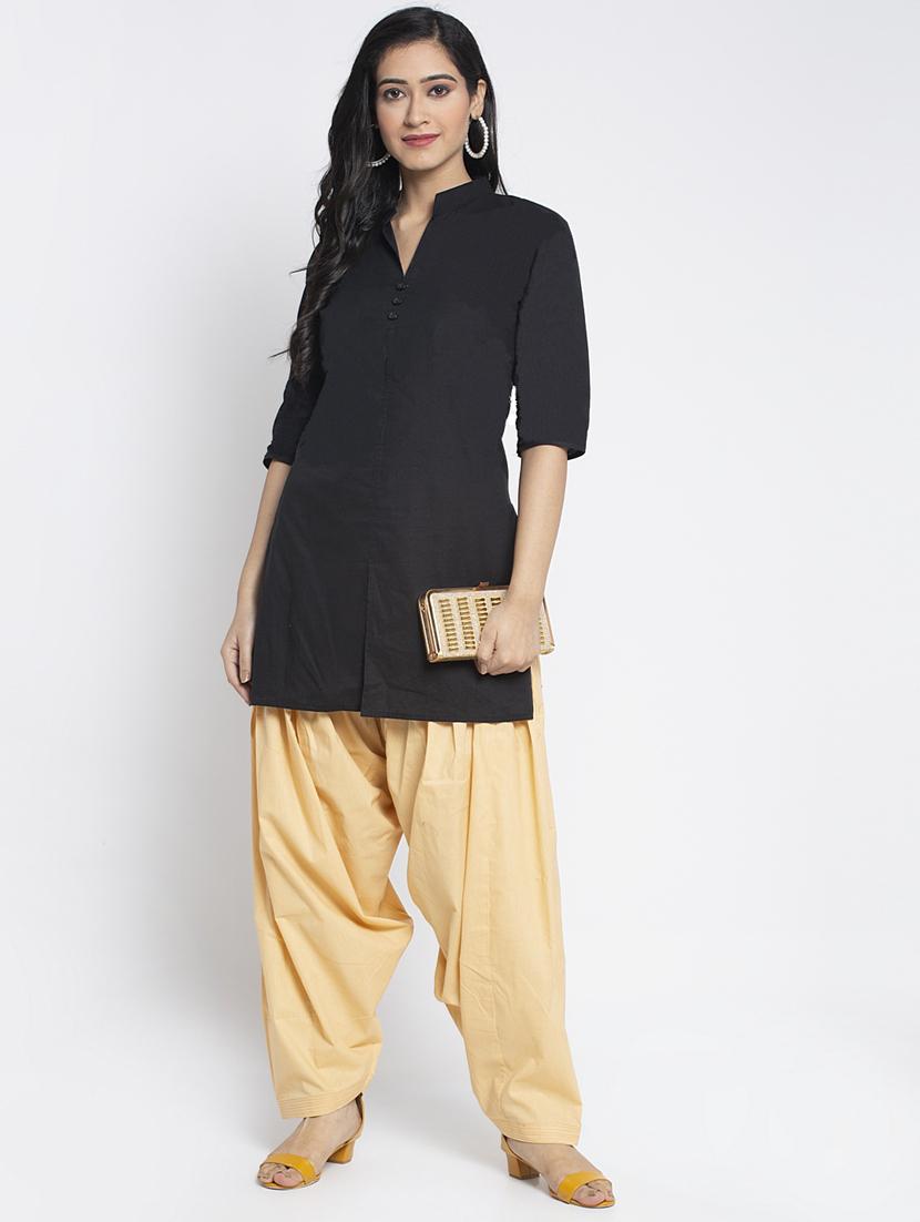 pack of 2 mid rise solid salwar - 19085887 - Standard Image - 5